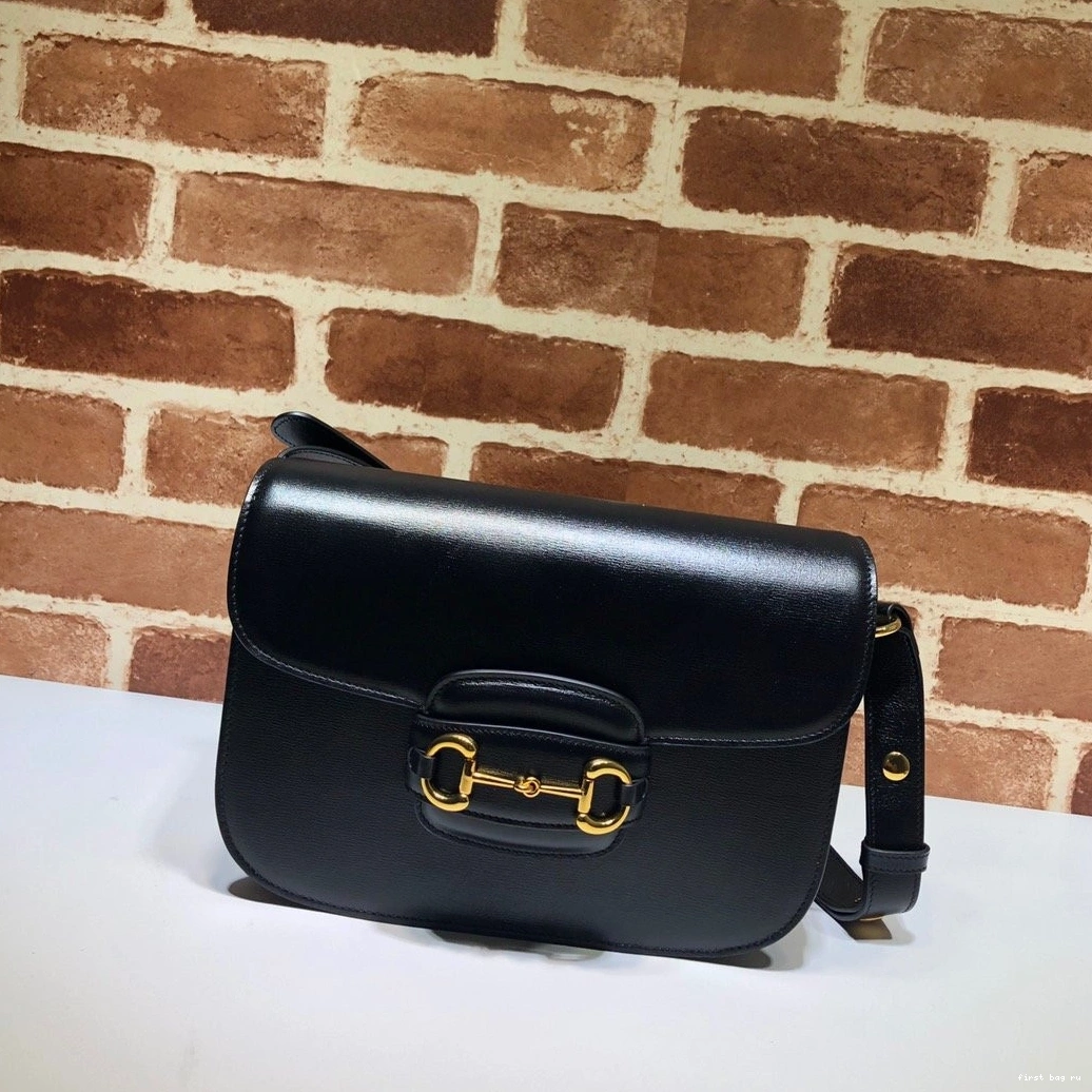 First bag ru shoulder GUCCI Horsebit bag 1955 0731